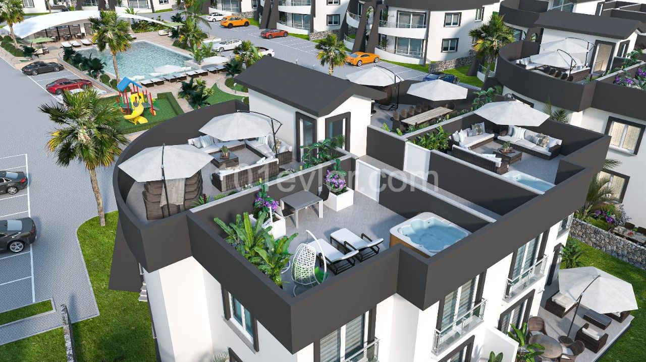 1+1 APARTMENT FOR SALE IN KARAOGLANOGLU DISTRICT OF KYRENIA, CYPRUS ** 