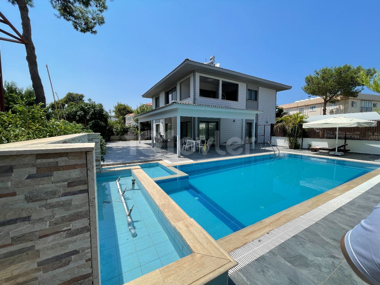 4 + 1 RENTAL VILLA WITH PRIVATE POOL IN KYRENIA CENTER OF CYPRUS ** 