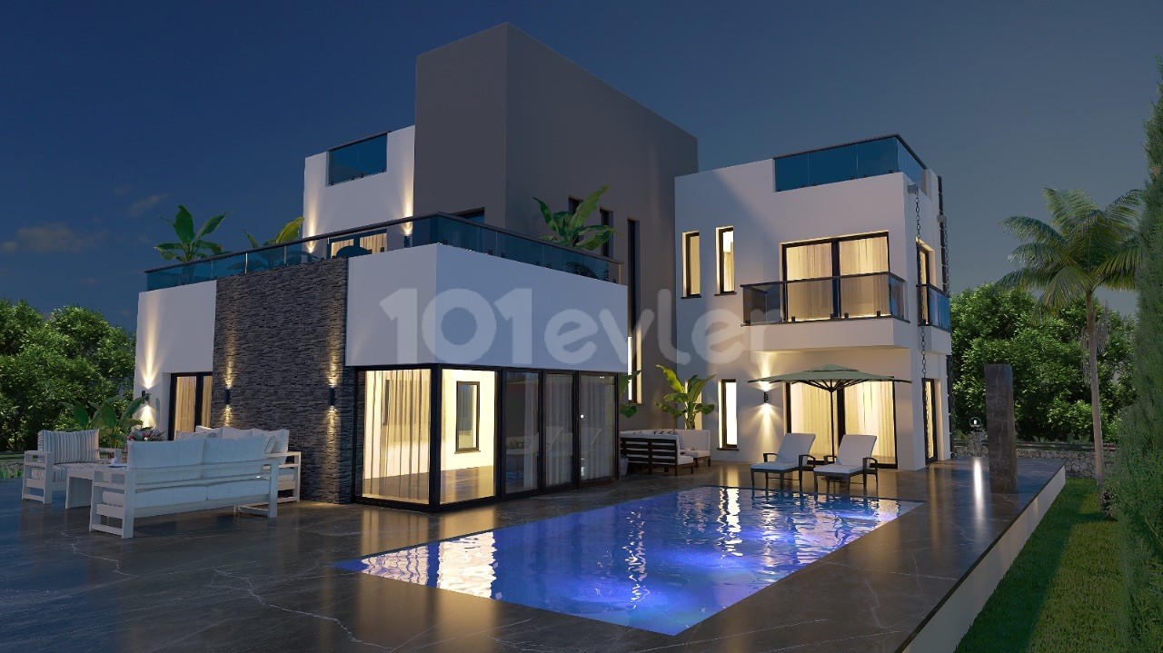 Villa For Sale in Alsancak, Kyrenia