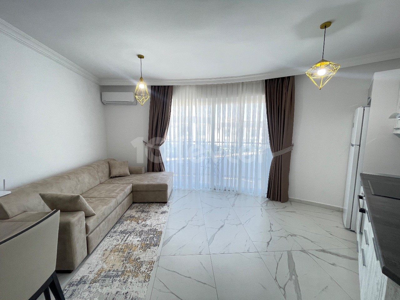 KIBRIS GİRNE KARAOĞLANOĞLU BÖLGESİNDE 1+1 SATILIK DAİRE 