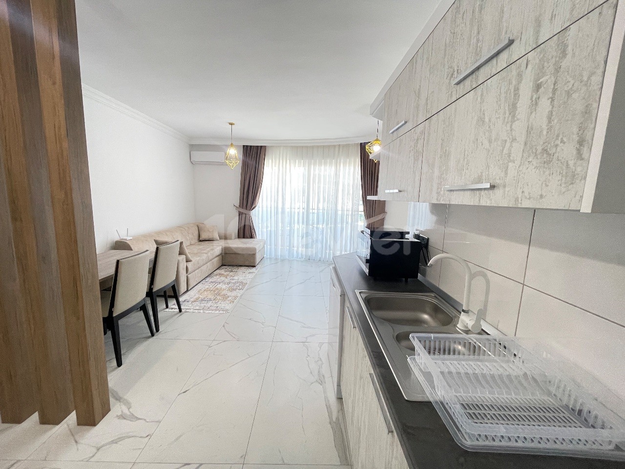 KIBRIS GİRNE KARAOĞLANOĞLU BÖLGESİNDE 1+1 SATILIK DAİRE 