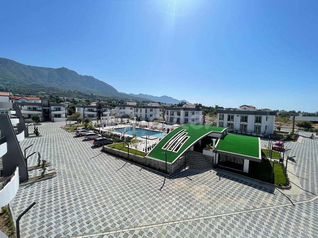 1+1 FLAT FOR SALE IN CYPRUS KYRENIA KARAOĞLANOĞLU REGION