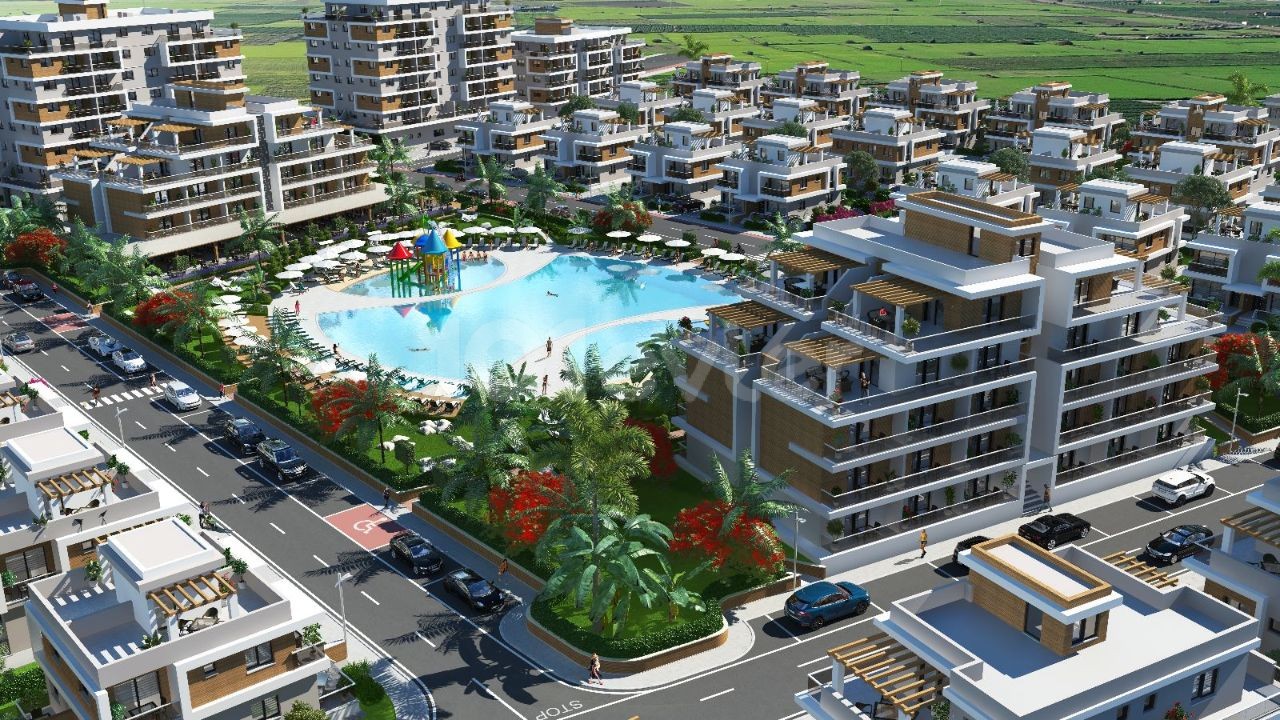 Great Price In Noyanlar Royal Sun Elite 1+1 Apartment Long Beach