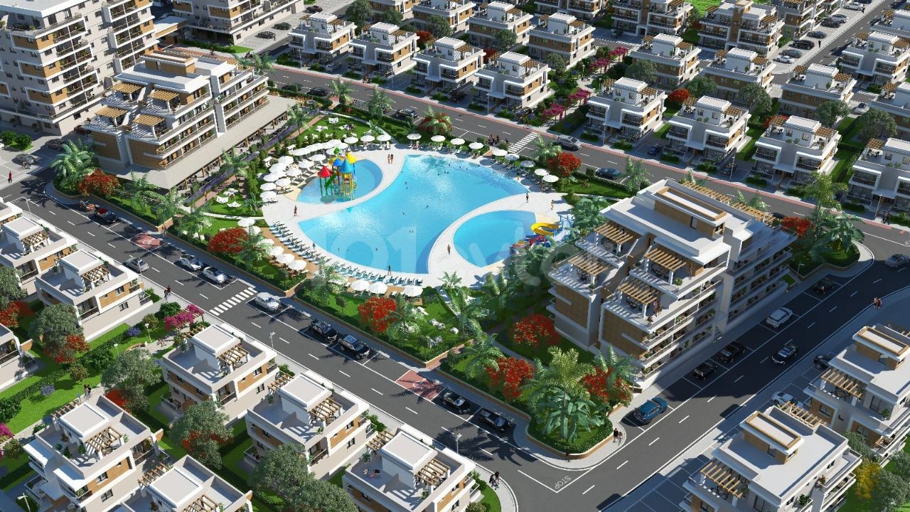 Great Price In Noyanlar Royal Sun Elite 1+1 Apartment Long Beach