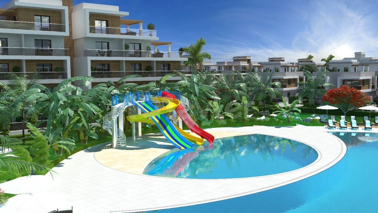 Great Price In Noyanlar Royal Sun Elite 2+1 Apartment Long Beach