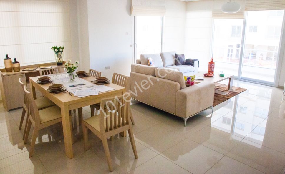 130m2 im Zentrum von Kyrenia - 3+1 Gemeinschaftspool-exklusives Penthouse mit privater Sicherheit-Gutschrift ** 