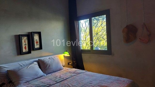 ⭐TEK YETKILI⭐ Girne Alsancak Escape Bölgesin de Denize 100m. Mesafede Tek katlı bungalow + Yardımcı Ev -Banka Kredisine Uygundur