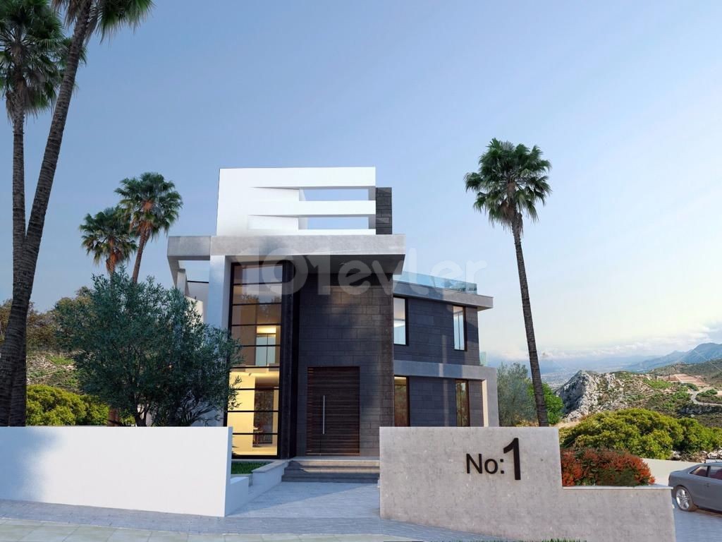 4+1 Luxury Villa with Pool in Kyrenia