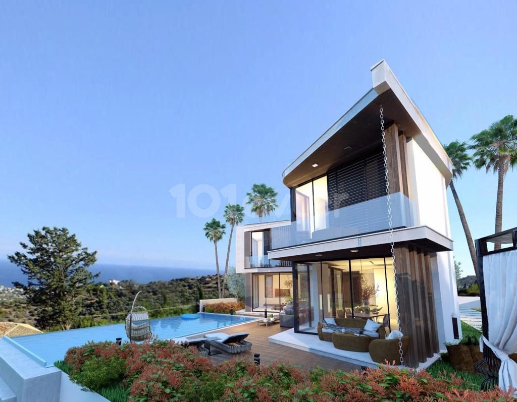 4+1 Luxury Villa with Pool in Kyrenia