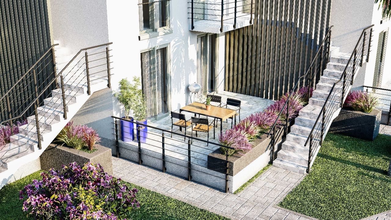 Girne'de Satılık 2 Yatak Odalı Penthouse