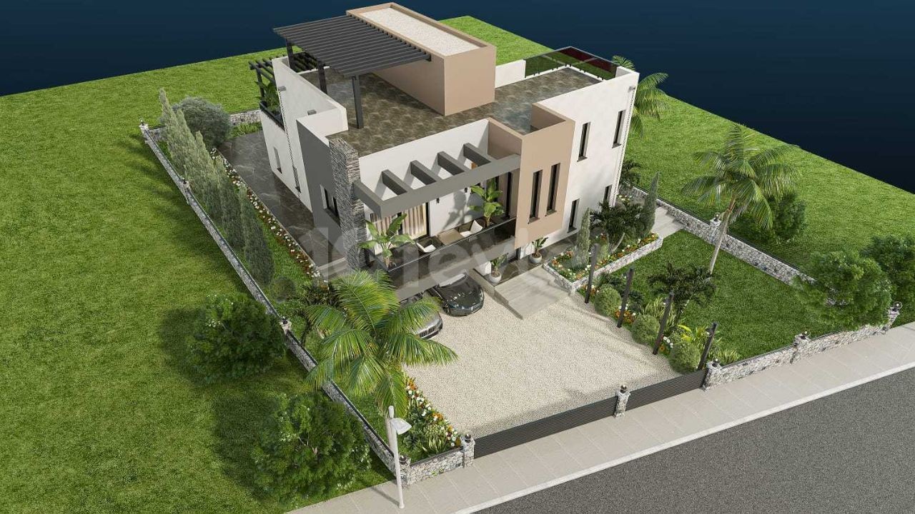 4 Bedroom Luxury Villa for Sale in Alsancak