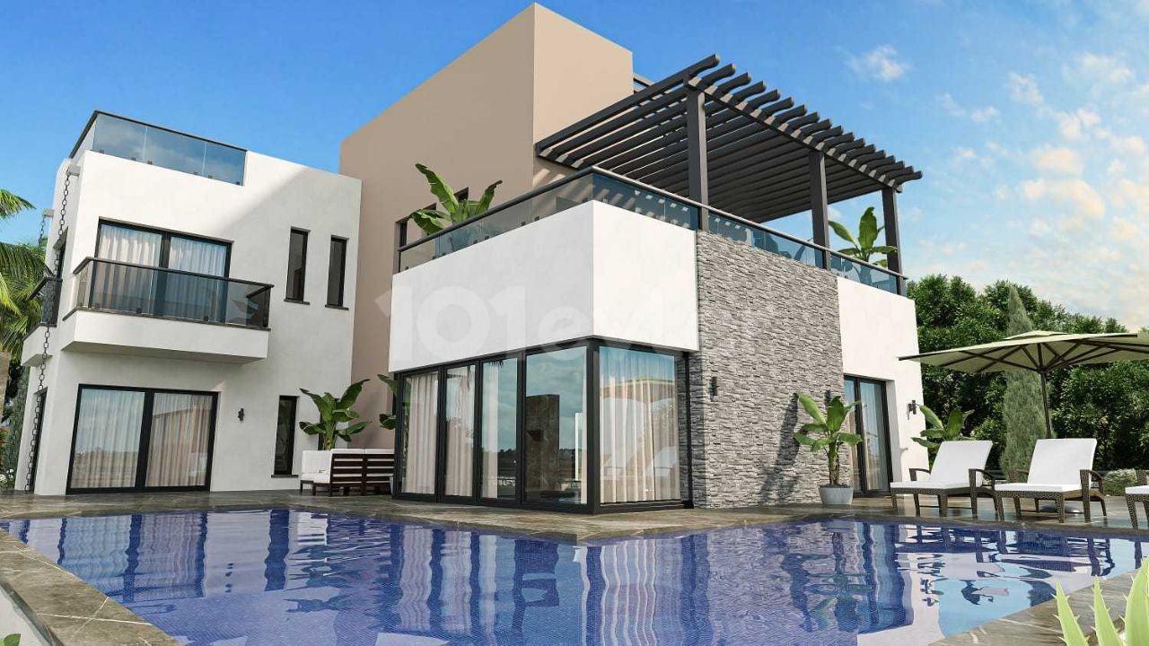 4 Bedroom Luxury Villa for Sale in Alsancak