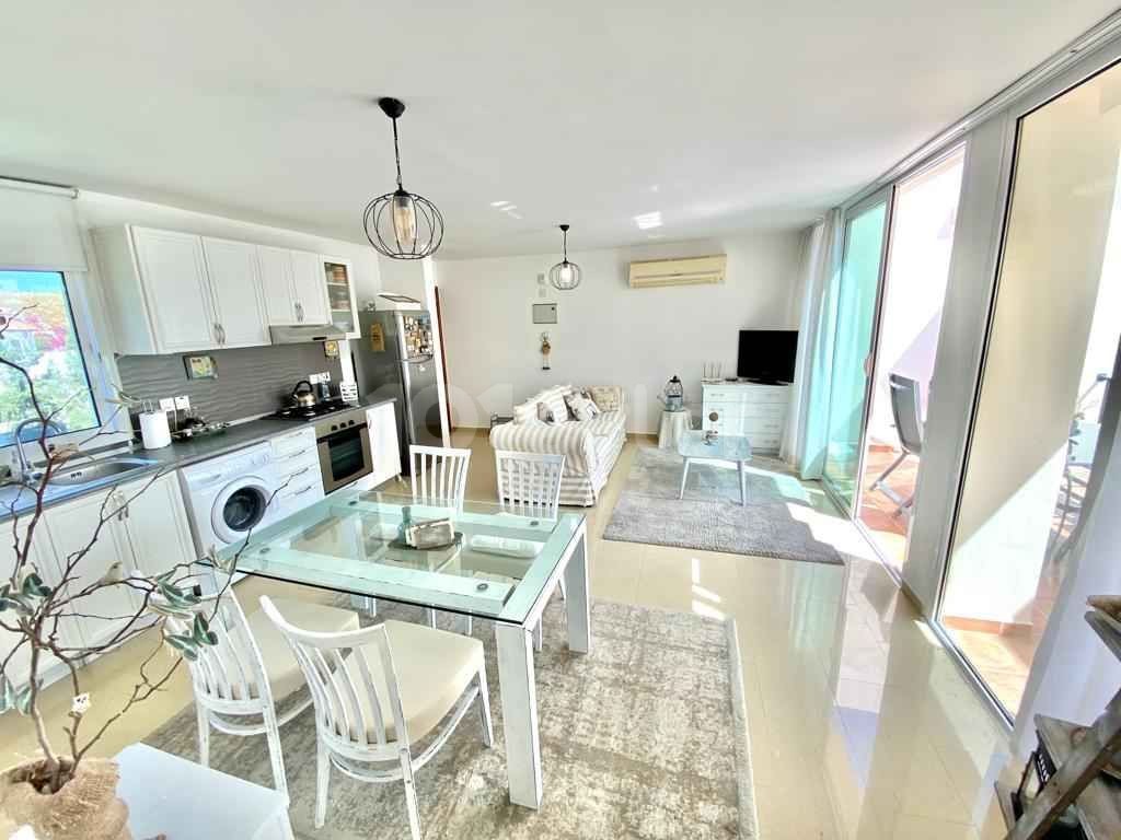 Güzelce Döşenmiş 2 Yataklı Penthouse