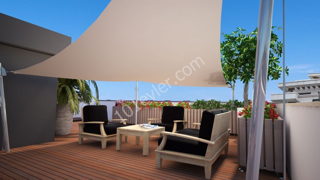 Penthouse Kaufen in Girne Merkez, Kyrenia