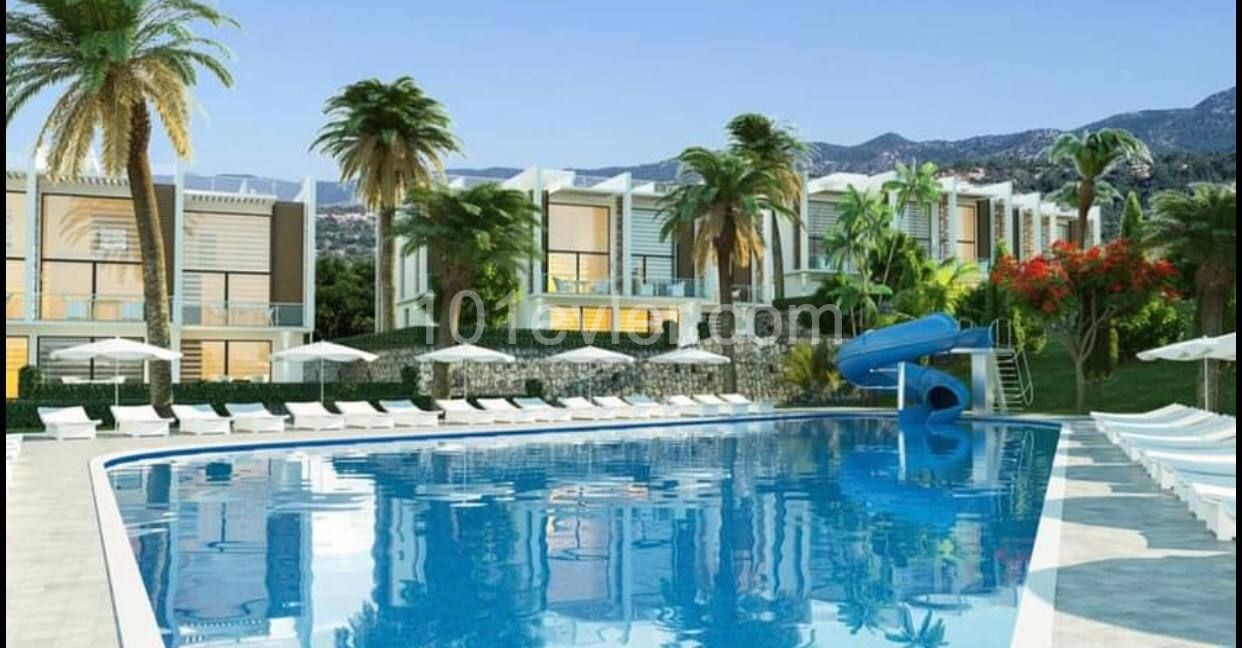 Apartments  for sale in ultra luxury residence in Kyrenia, with a private pool, Magnificent View