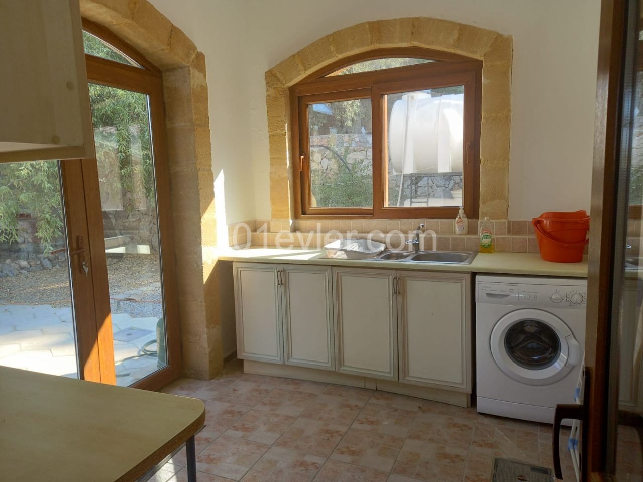 3+1 Villa For Sale With Sea and Mountain View in Alsancak