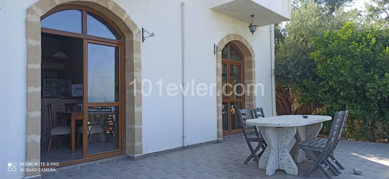 3+1 Villa For Sale With Sea and Mountain View in Alsancak