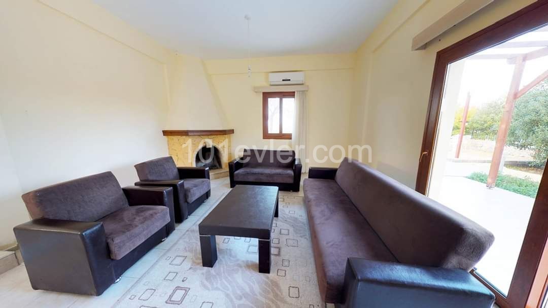 3+1 WOHNUNG ZUR MIETE IN KYRENIA ALSANCAK TA FUL MÖBLIERT UND MIT POOL ** 