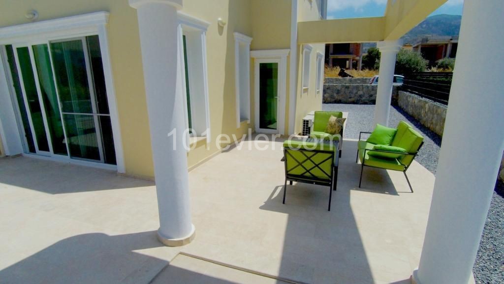 Furnished 3+1 Villa For Rent In Girne Alsancak ** 