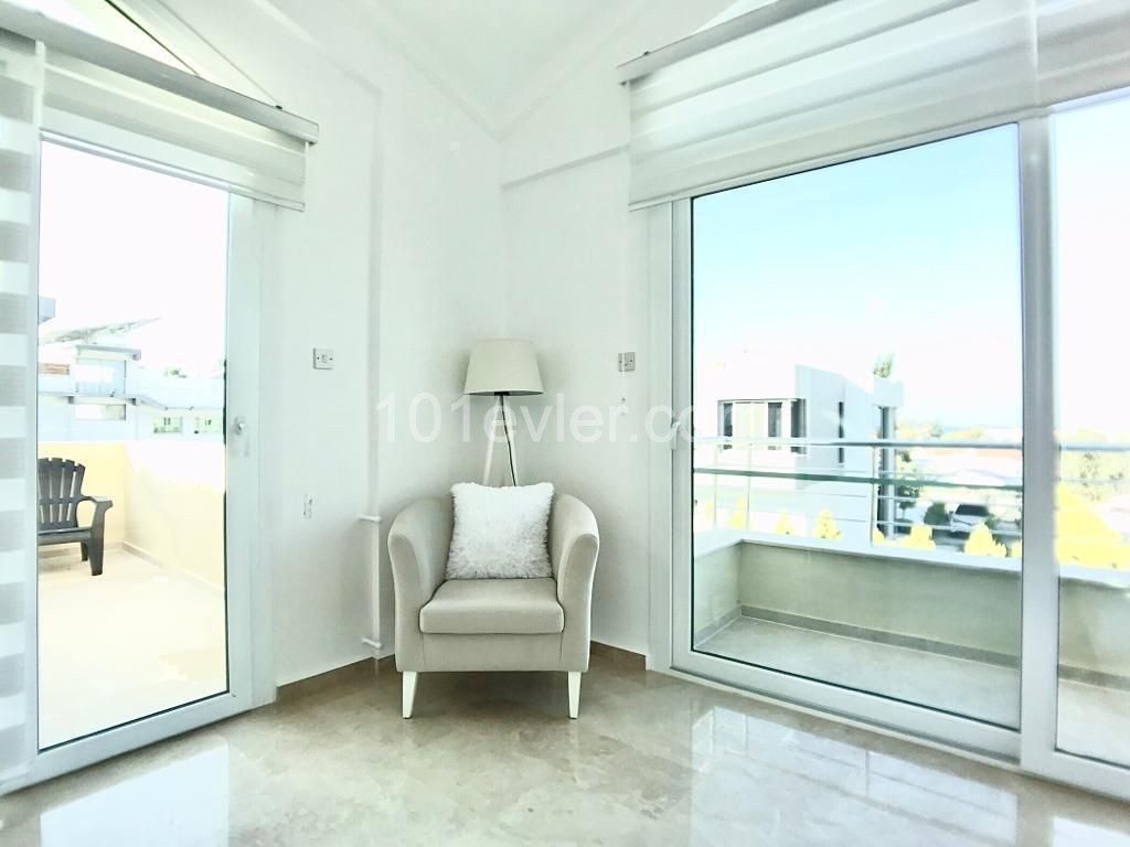 Möblierte 3 + 1 Villa Zur Miete In Kyrenia Alsancak ** 