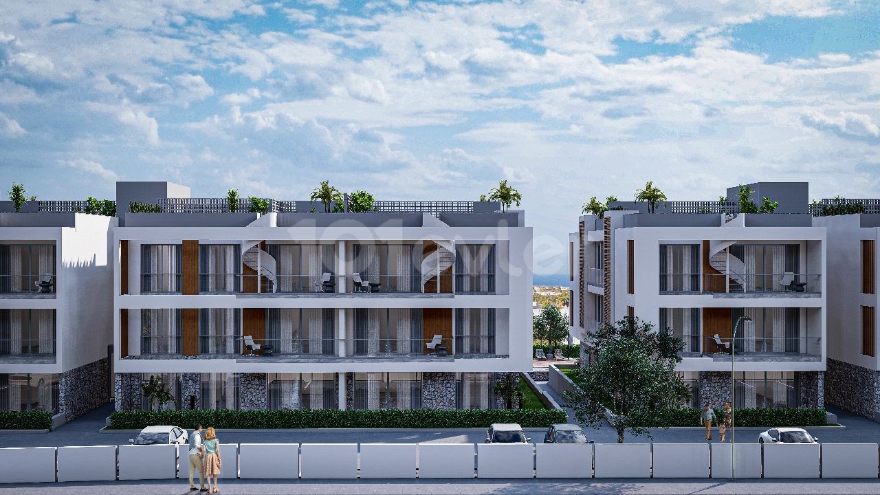 Alsancak Ta Dağ ve Deniz Manzaralı Özel Site İçerisinde Satılık 2+1 Penthouse Daire