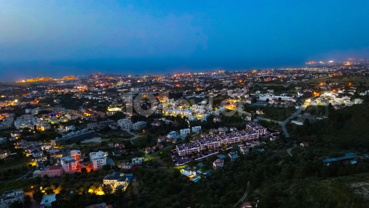 Alsancak Ta Dağ ve Deniz Manzaralı Özel Site İçerisinde Satılık 2+1 Penthouse Daire