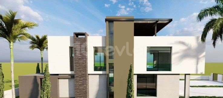 Ultra-luxuriöse 4+1 Villa zu verkaufen in Alsancak