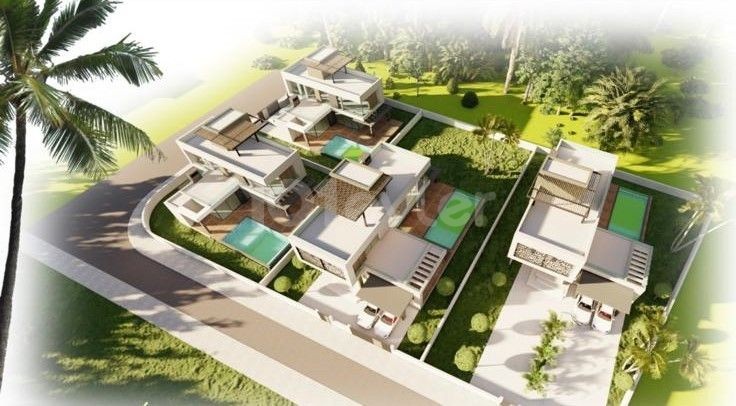 Ultra-luxuriöse 4+1 Villa zu verkaufen in Alsancak