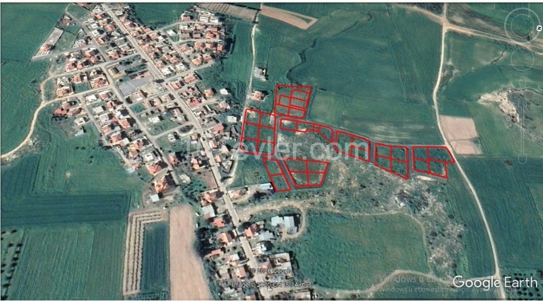 THE LAST 1 Dec Plot of Land in Turkish Production is 15 minutes away from Nicosia.Whether You Make A Villa Or An Apartment Suitable For The Structure. ** 