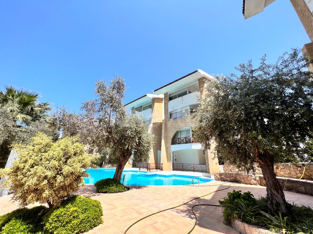 An Apartment with a Pool In a Secure Turkish-Made Site in the Center of Kyrenia ** 