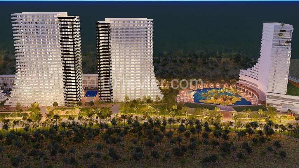 2+1 bedroom penthouse flat in iskeleh grand sapphire project 