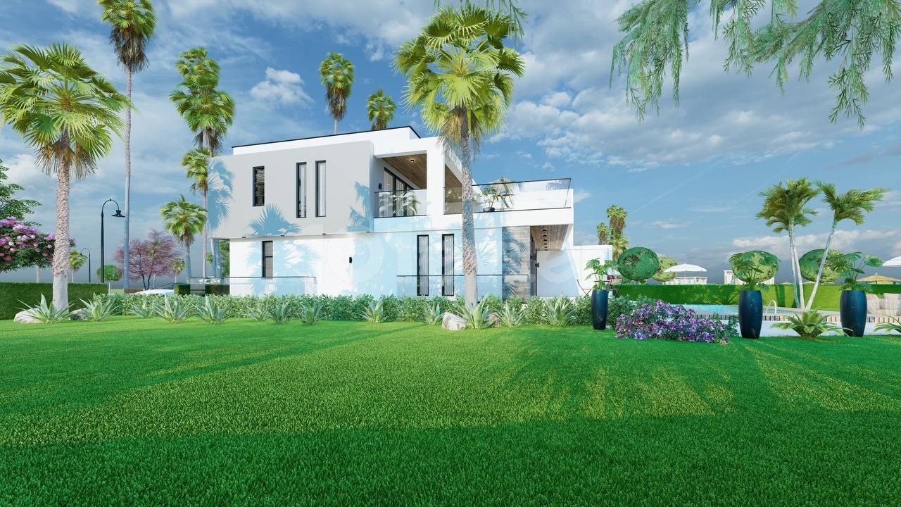 Luxury sea front 4 bedroom duplex villa with private pool 