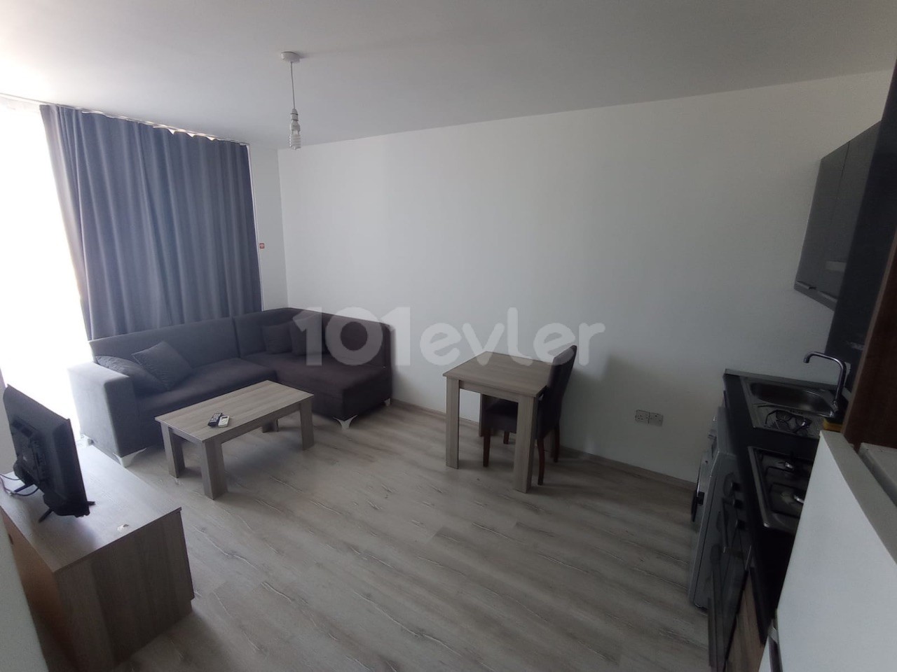 1 + 1 fully furnished apartment is for rent in the center of Famagusta ** 