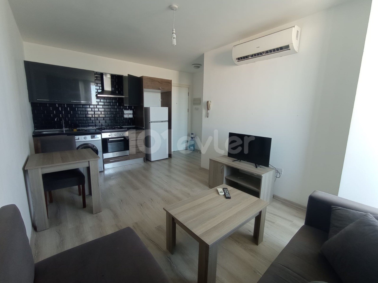 1 + 1 fully furnished apartment is for rent in the center of Famagusta ** 