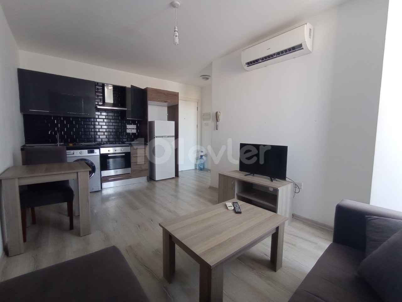 1 + 1 fully furnished apartment is for rent in the center of Famagusta ** 