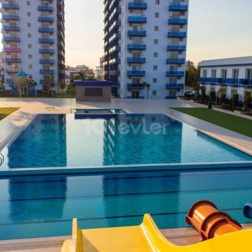 İskele Long beachde kiralık full eşyalı 1+1