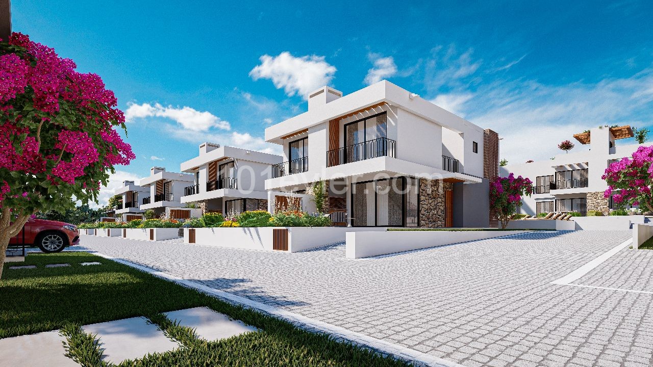 YALUSA HOMES PROJESİNDE SATILIK 2+1 İKİZ DUBLEKS VİLLA