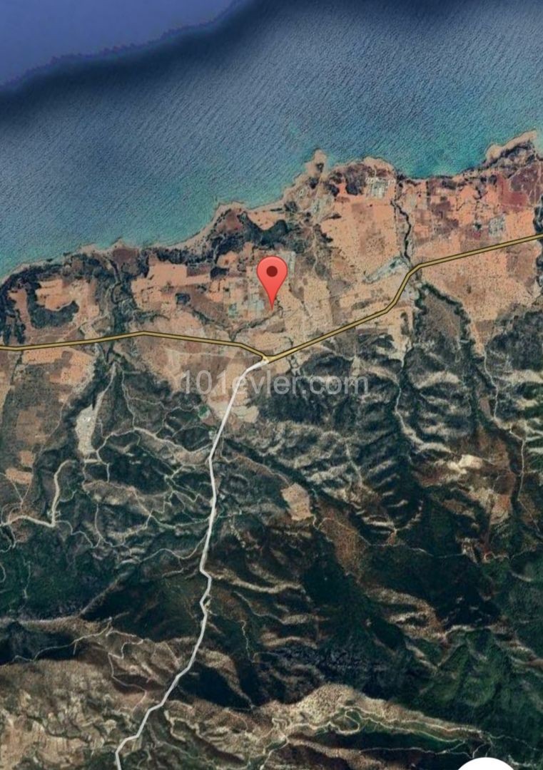 Turkish Made Land for Sale with Sea and Mountain Views in Tatlısu, Qualified Field ** 