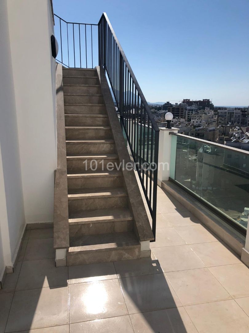 2+1 luks möbliertes penthouse in Karakum 1000 STG / 0548 823 96 10 ** 