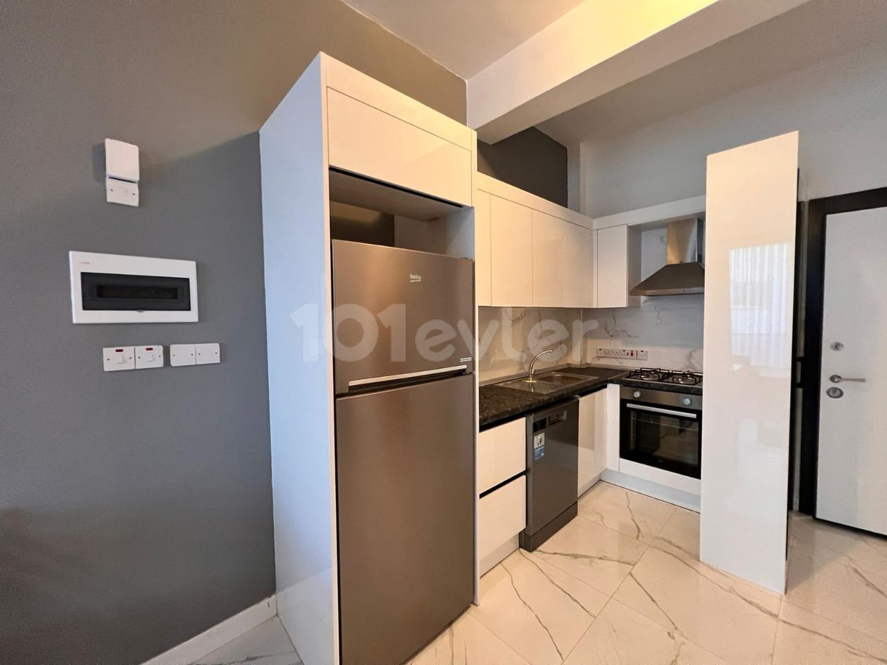 1 bedroom apartment for rent in Kyrenia, Alsancak 