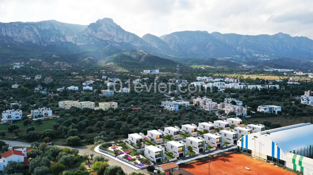 3+1 VILLA ZUM VERKAUF IN KYRENIA OLIVENHAIN. Türkische Kobolde ** 