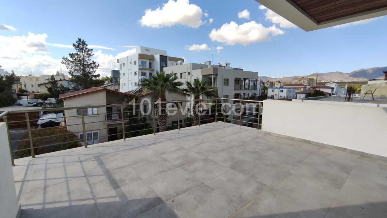 A PERFECT LOCATION IN GÖNYELİ, LARGE SPACIOUS, ELEVATOR AND PRIVATE PARKING (2+1) 90M2 MODERN DESIGNED FLATS FOR RENT ** 