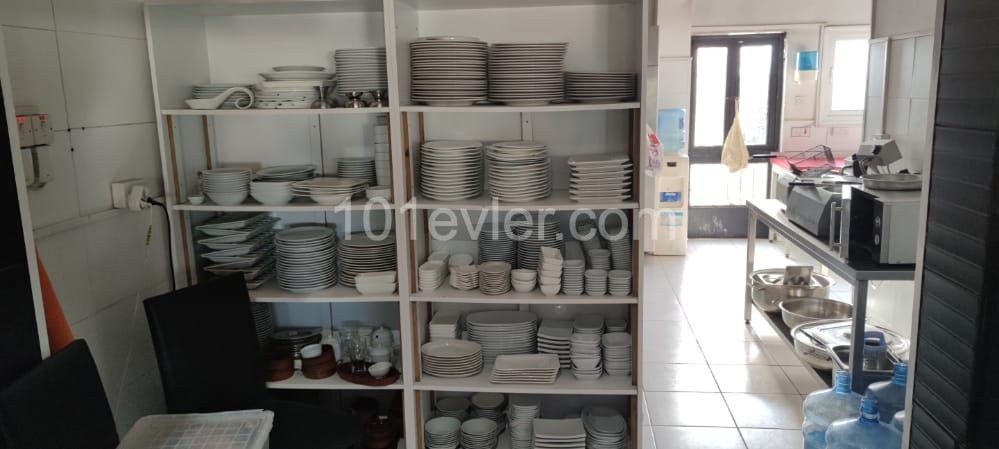 Güzelyurt Central Destruction Sale Business Place Fully Furnished Restaurant Materials for sale in the price.