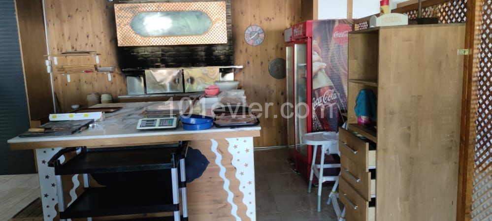 Güzelyurt Central Destruction Sale Business Place Fully Furnished Restaurant Materials for sale in the price.