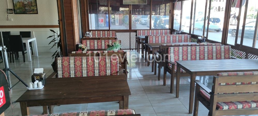 Güzelyurt Central Destruction Sale Business Place Fully Furnished Restaurant Materials for sale in the price.