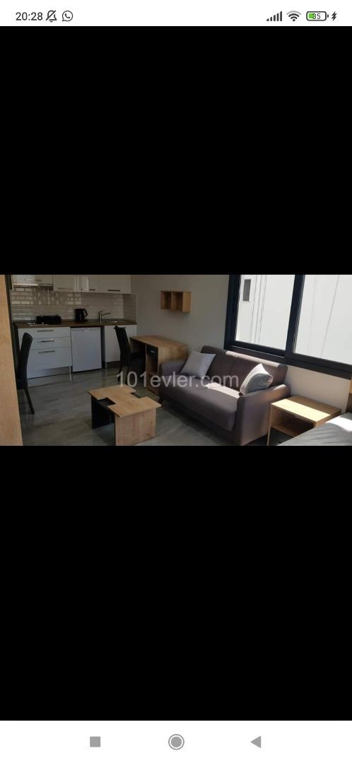 Taskınköy bölgesinde YDÜ üniversitesine 10 dakikalık mesafede kiralık lüks studio daire