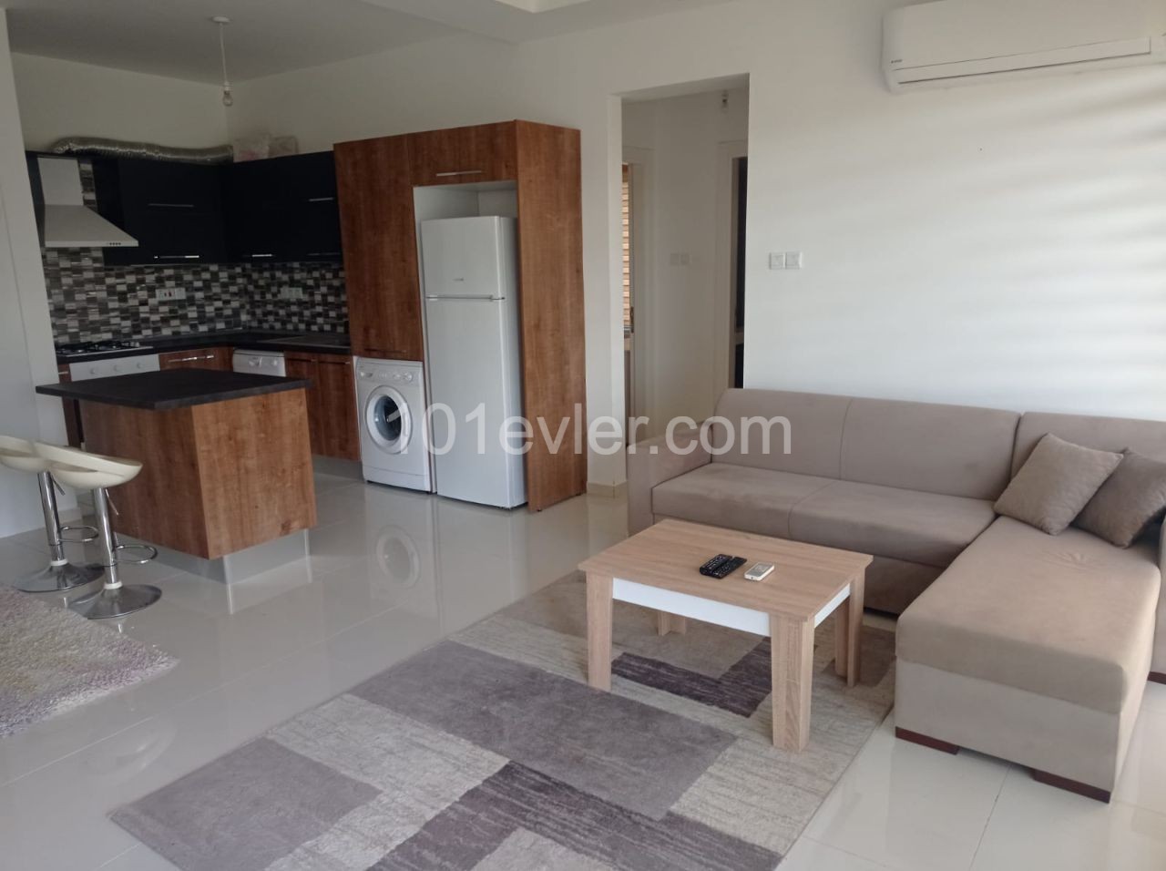 2+1 furnished modern flat for rent in Dereboyun ** 