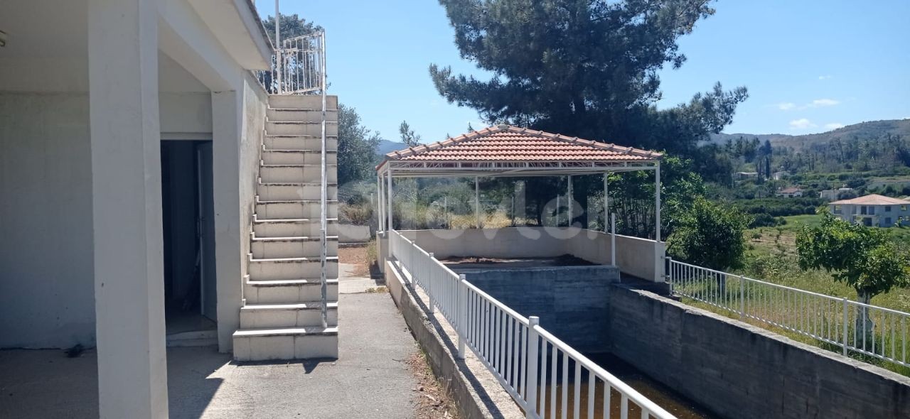 PARADISE FOR SALE, INCLUDING 2 DETACHED HOUSES WITH EXCELLENT MOUNTAIN AND SEA VIEWS IN THE LEFKE REGION, WHERE NATURE IS THE MOST WONDERFUL AND GENEROUS, WITH A GARDEN ** 