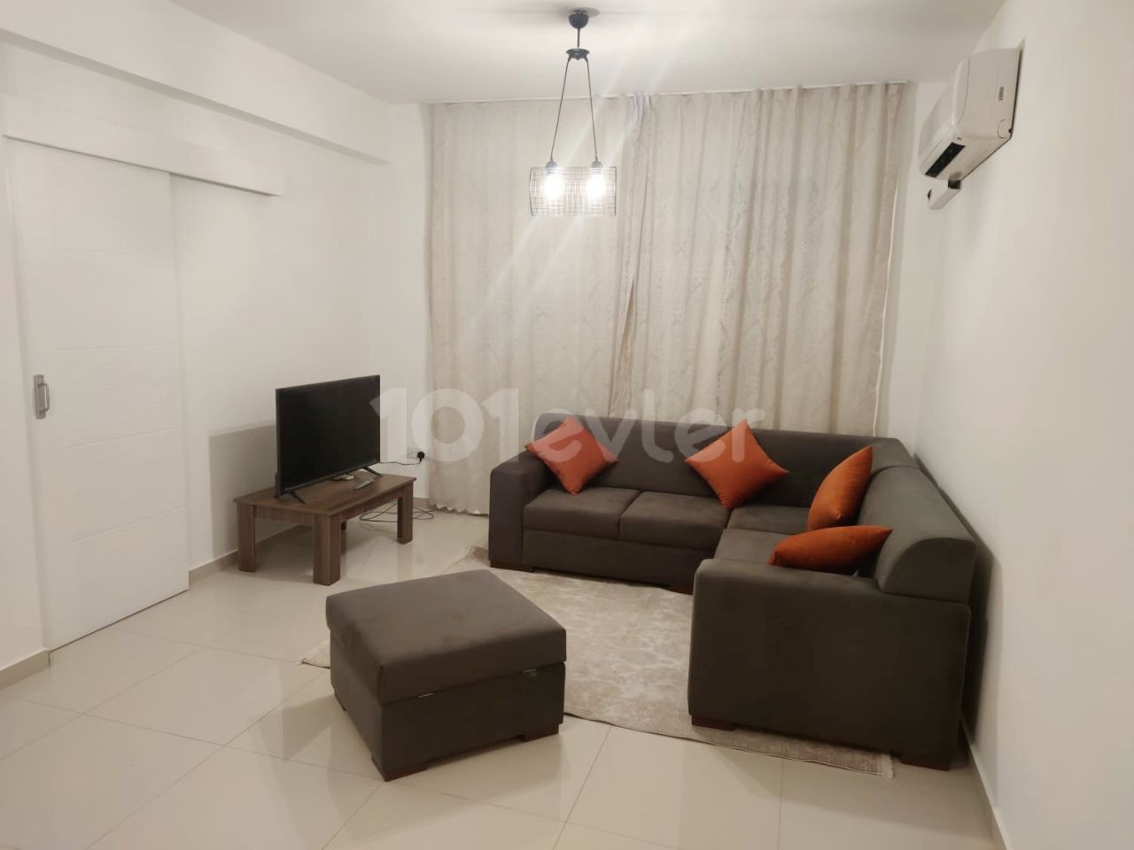 2 + 1 apartments for rent with furniture next to the Pantry Market and bus stops in Mitreeli ** 