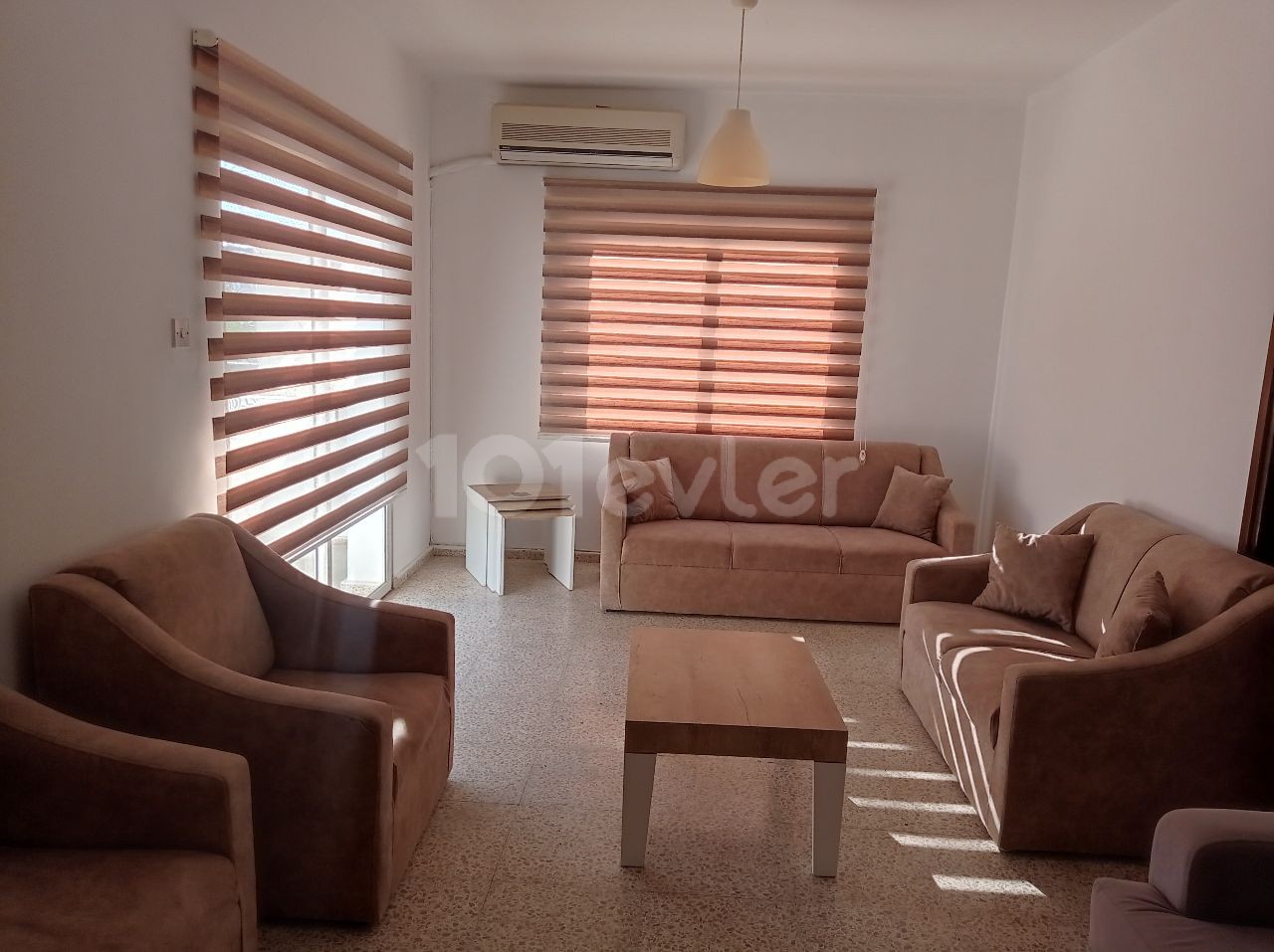 3 + 1 apartments for rent in the central location in the Yenikent district. ** 